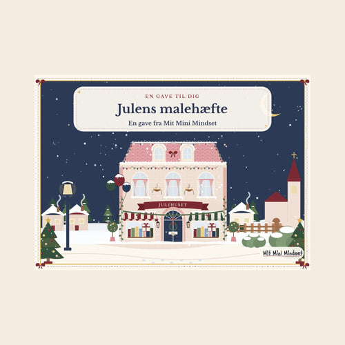 Julens malehæfte – gratis PDF med 10 jule-tegninger at farve