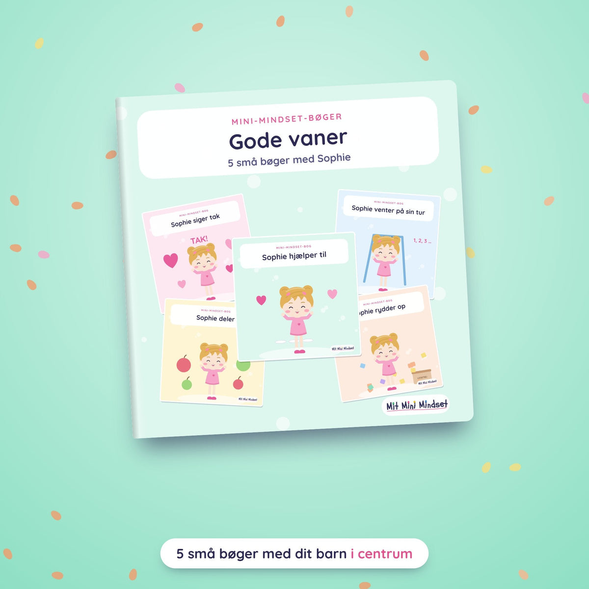 Gode vaner – 5 mini-mindset-bøger med [Navn]