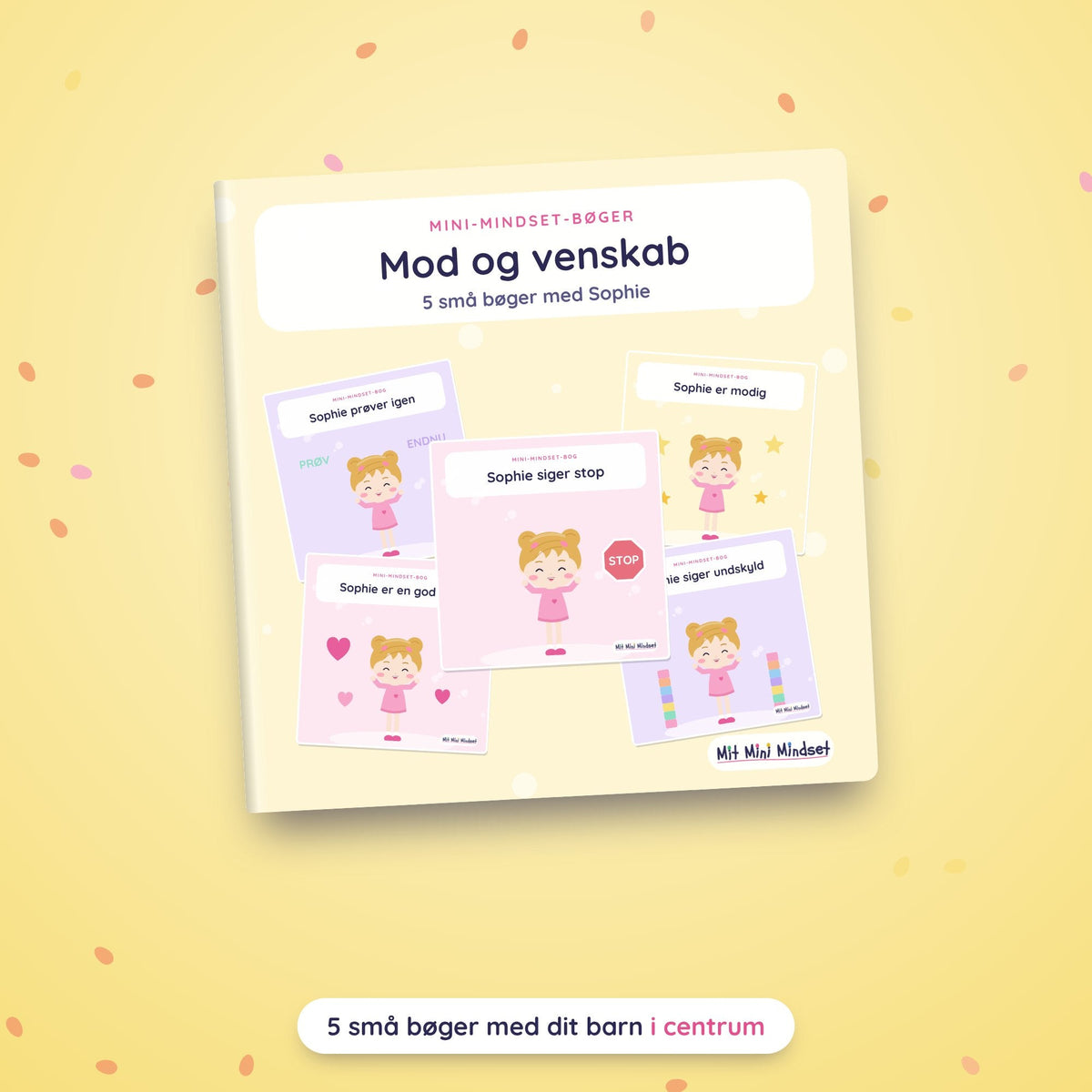 Mod og venskab – 5 mini-mindset-bøger med [Navn]