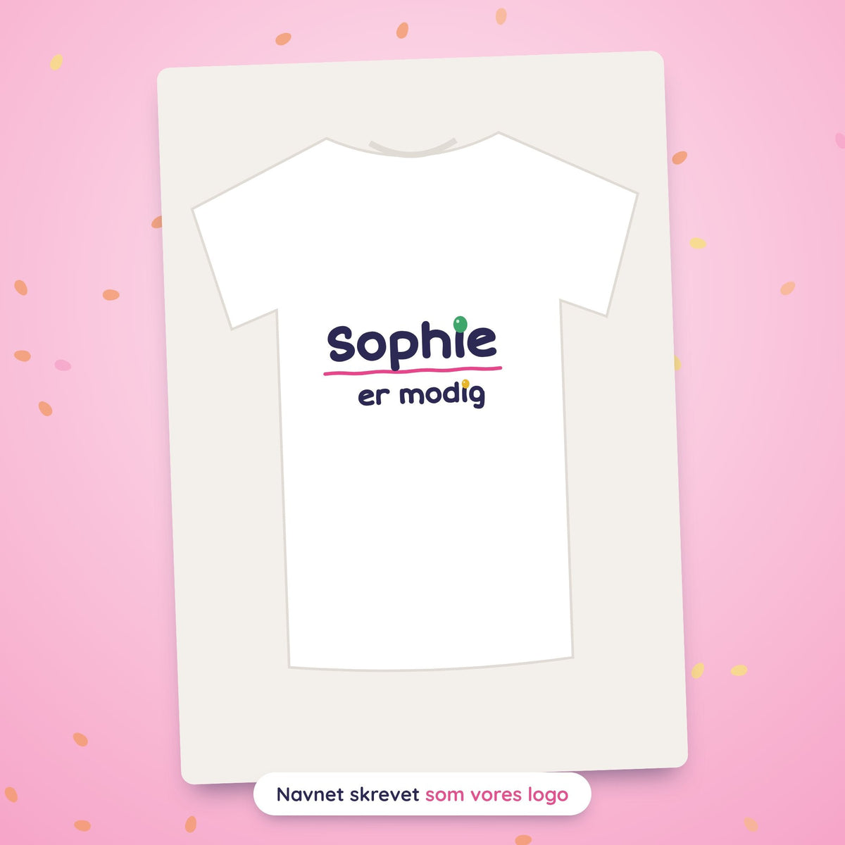 [Navn]s ballon-t-shirt